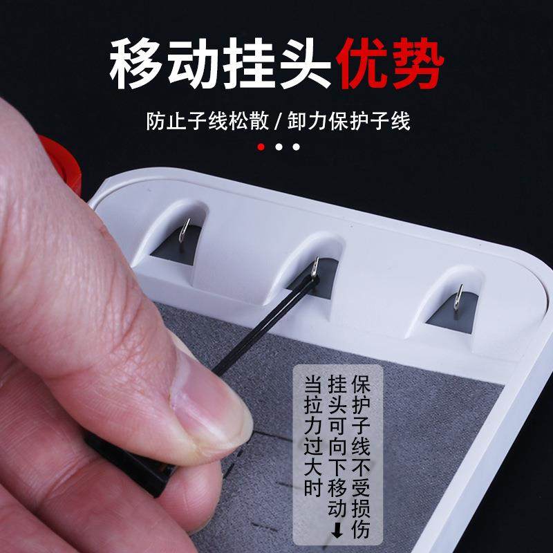 新款直销子线盒子线专用多层刻度加长大容量鱼钩鱼线收纳盒仕挂盒