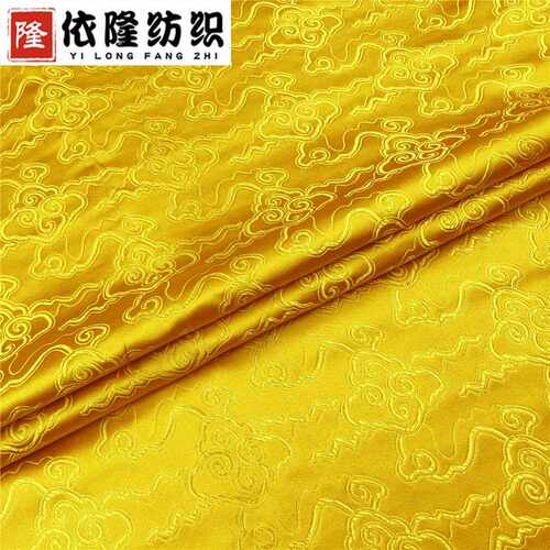 新款直销仿真丝绸缎面料红包香包口金袋布料仿古旗袍汉服仿三五织