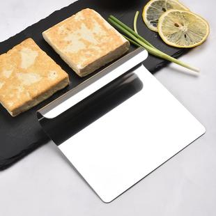 新款直销304面粉刮刀不锈钢刮板切面刀面粉切刀面粉刮板跨境烘焙