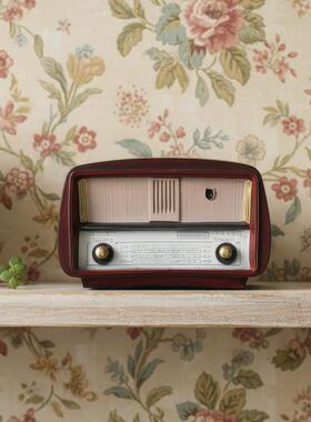 新款直销创意做旧风格家居装饰品摆设客厅酒柜电视柜摆件仿真复古