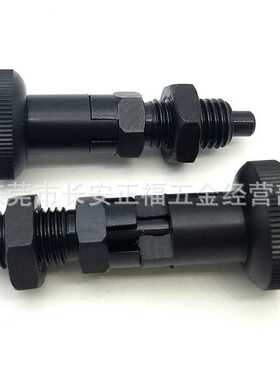 新款直销尼龙头自锁细牙分度销 弹簧分割锁 旋钮柱塞PXYA PXYK10