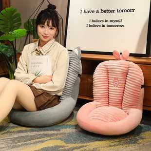 新款直销榻榻米坐垫靠背一体地上蒲团懒人坐墩卧室家用地板屁垫椅