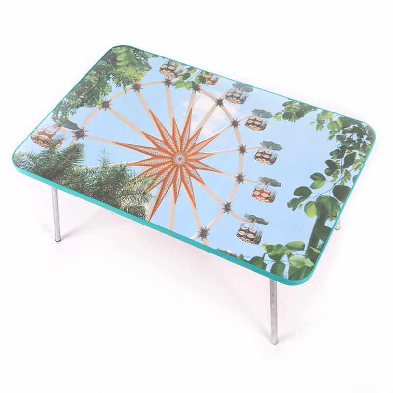 新款直销进口床上书桌便携式休闲桌60*45cm床上折叠电脑桌家用懒,住宅家具,折叠桌,淘宝优惠券,粉丝福利购,淘宝优惠卷