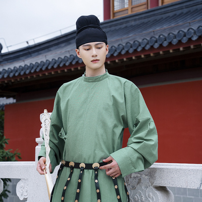 2025新唐圆领袍汉服缺胯袍大放量青少年男女帅气侠客中国风非古装