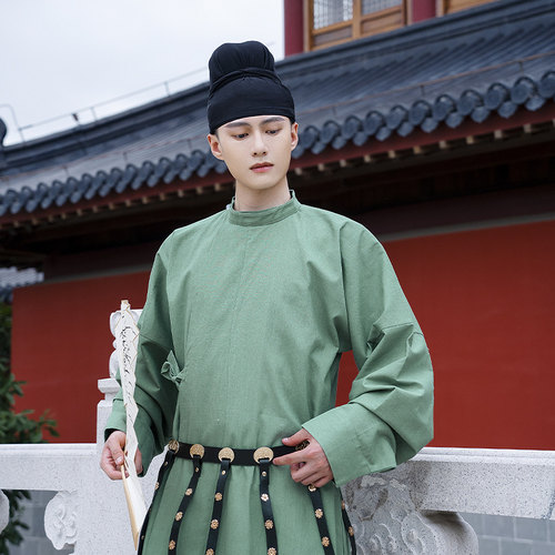 纯棉男女唐装堂革带