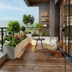 不锈钢花箱室内外阳台花箱定制楼顶露台庭院组合种植箱卡台阶花池