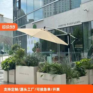 户外不锈钢花箱组合定制种植箱门口花园围栏庭院隔断长方形造景