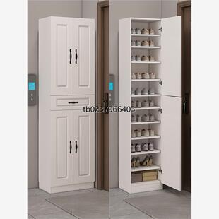 香港入户门鞋柜家用门口电梯口窄高立式楼道加高2m阳台窄款走