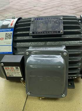 全新TECO刹车电机TEGH90L-4 2HP 1.5KW AEEF2N