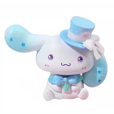 玉桂狗石膏娃娃大号立体白胚儿童diy彩绘涂色网红摆件益智存钱罐