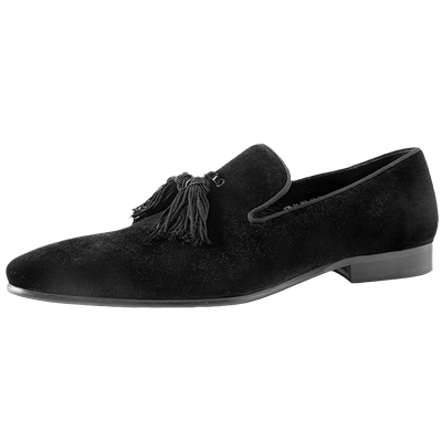 时尚流苏天鹅绒透气乐福鞋