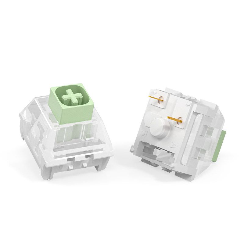 凯华kaih box轴 navy jade机械键盘轴体重克力深蓝轴翡翠轴大键轴