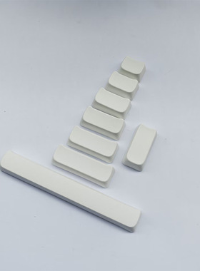 PBT材质MAO白色大键位十字6.25u空格1.5u1.75u 2.25u机械键盘键帽