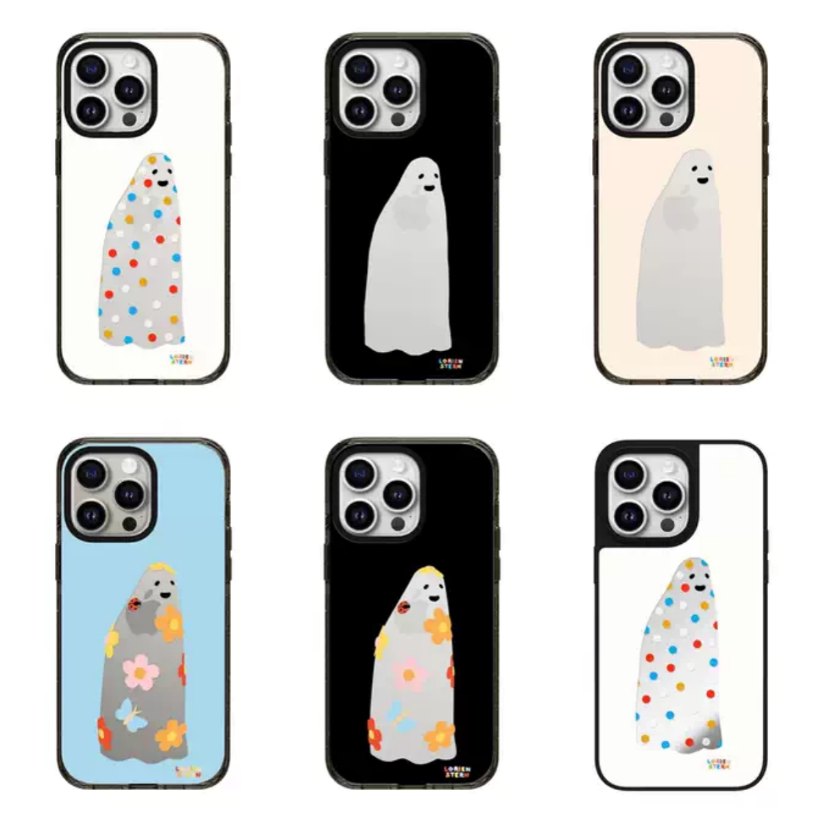 C家MagSafe波点花朵小鬼适用于苹果17Air镜面磁吸手机壳16ProMax明星同款iPhone15防摔14INS13高级感12透明