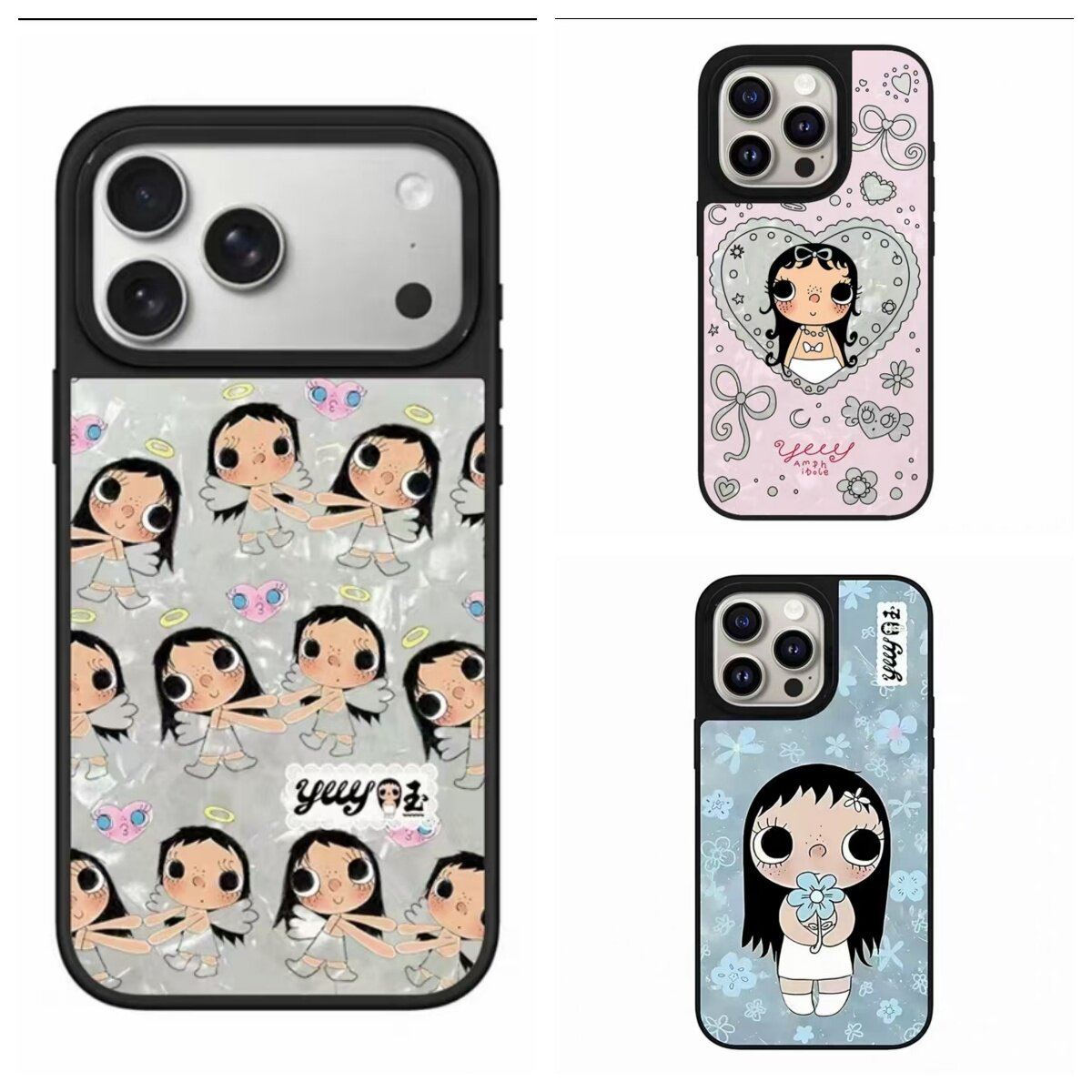 C家MagSafe联名贝母小玉yuy可爱女孩iPhone17promax手机壳适用苹果16pro15防摔17Air磁吸14Plus卡通13可爱