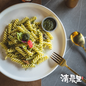 pesto清晨里罗勒松仁青酱低脂拌面酱三文鱼意粉拌面酱意大利面酱