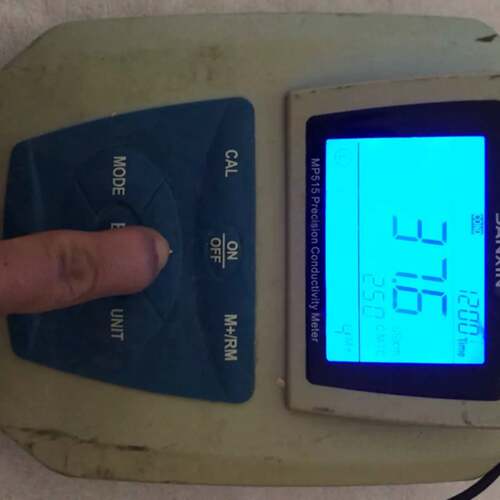 可维修三信MP515-01精密电导率仪 成色如图，通电开机，按键议价