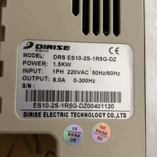 可维修变频器DRS ES10-2S-0R7G-A德瑞斯220V议价
