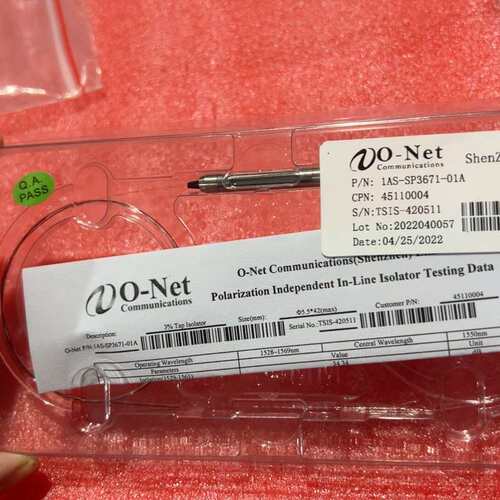 议价混合光器件-1550nm-22dB.-1525~1565nm可维修