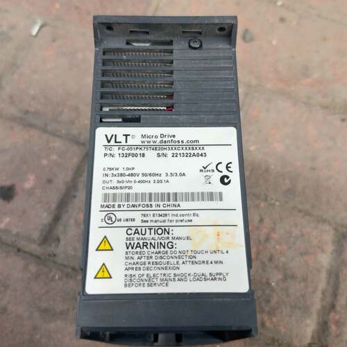 可议价变频器0.75KW 380V 132F0018