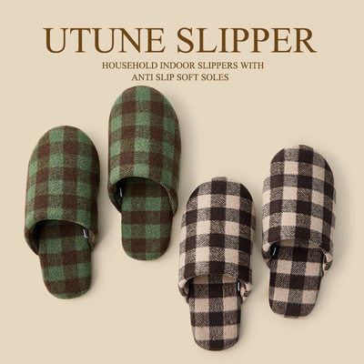 优调静音无声棉拖鞋女冬季保暖软底爬爬垫拖鞋家居室内木地板布底