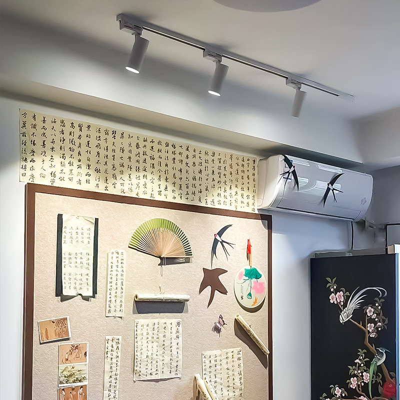 轨道灯射灯明装小山丘家用客厅餐厅奶茶店2025新款导轨led氛围灯,家装灯饰光源,明装射灯,淘宝优惠券,粉丝福利购,淘宝优惠卷