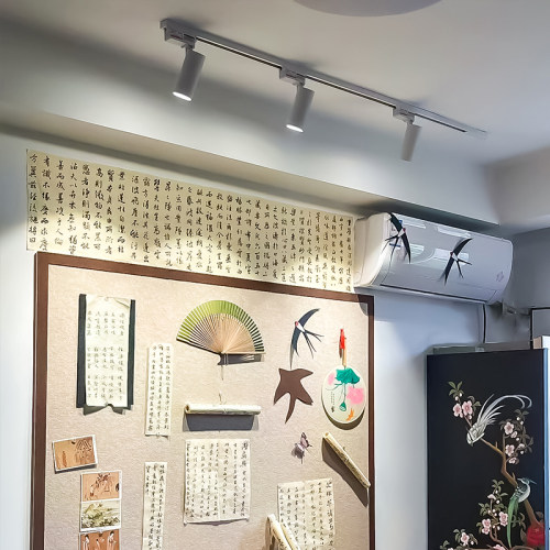 轨道灯射灯明装小山丘家用客厅餐厅奶茶店2025新款导轨led氛围灯