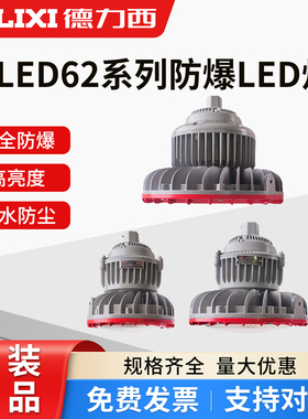 德力西BLED62系列 仓库加油站工业气体粉尘防爆LED投光灯