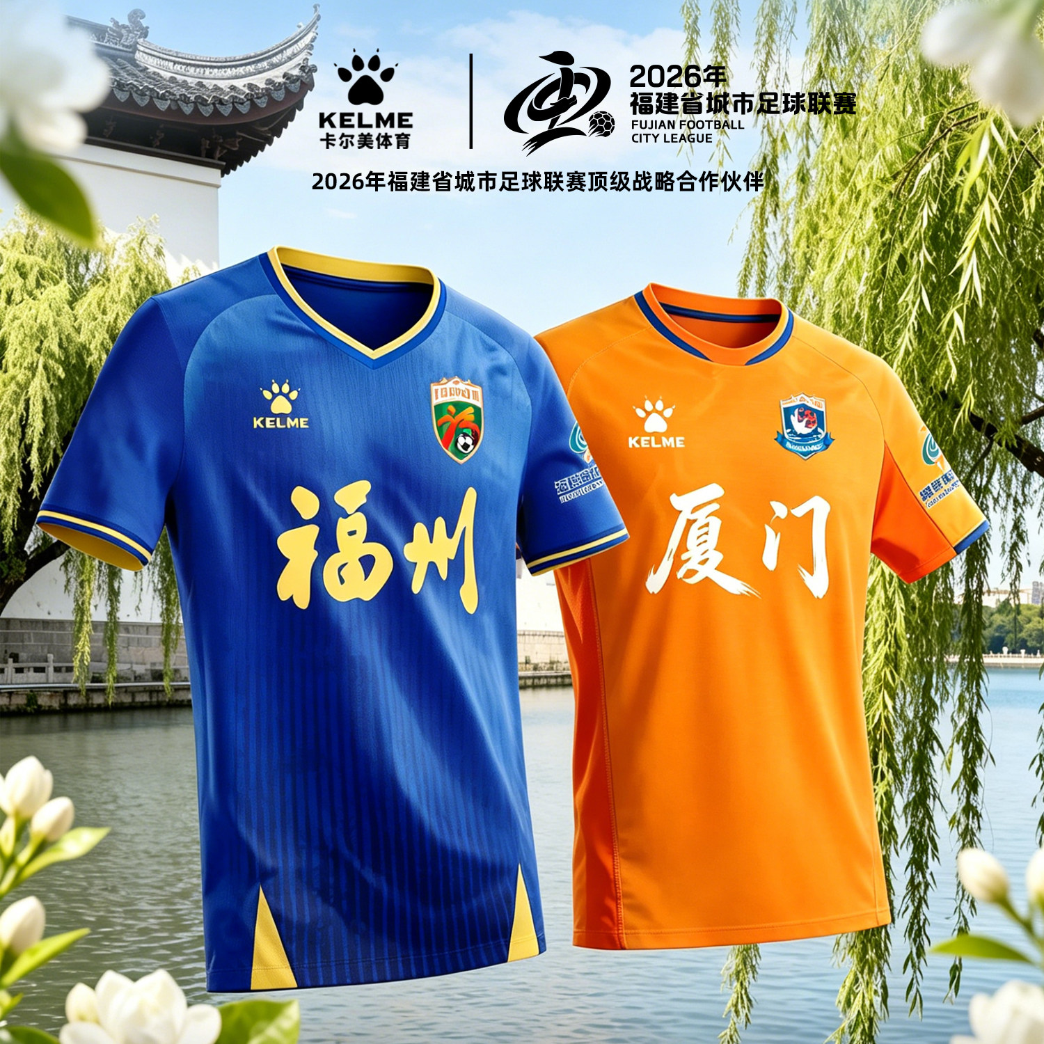【闽超球衣】卡尔美球迷服助威服