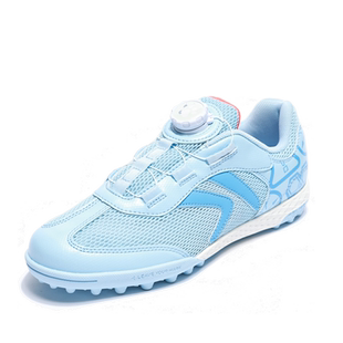 卡尔美儿童足球鞋碎钉专业训练男女小学生网布旋转纽扣球鞋KELME