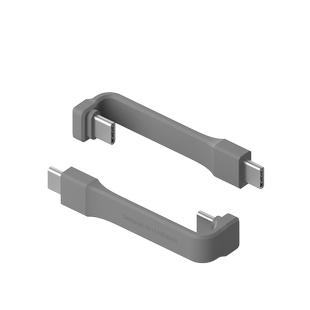 海备思USB4全功能弯头typec数据线适用苹果iPhone15雷电4/3pd100w双头快充40Gbps视频手机macbook笔记本电脑