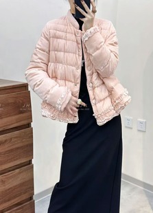 中高端女装清货2025年冬季款Butterfly+时尚百搭洋气减龄羽绒服