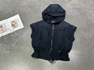 专注中高端女装清货2026年冬季款N+LOEY时尚百搭洋气显瘦羽绒马甲