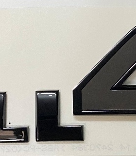 宝马迷你MINI德国原厂F54 F60熏黑色ALL 4四驱标志logo钢琴烤漆