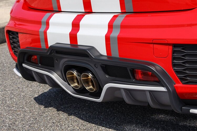 宝马迷你车身改装包围  BMW MINI F56/57JCW 后下唇 后扰流 倒车