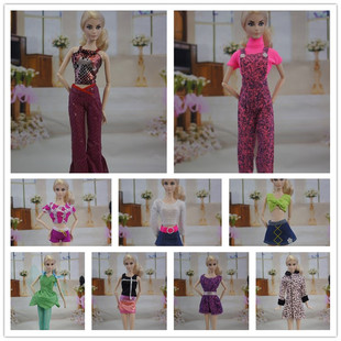 芭*真眼娃娃衣服多关节娃娃衣服适合29CM娃娃服装休闲装六波