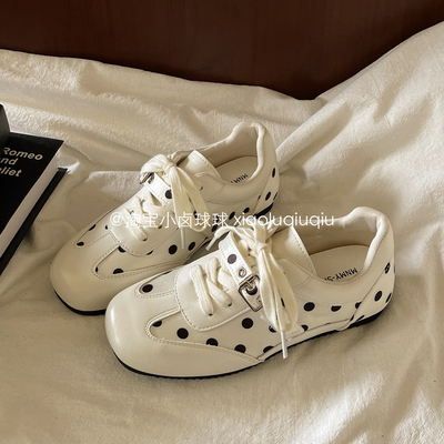 德训鞋春季女鞋2026新款今年流行爆款运动休闲鞋子板鞋厚底小白鞋