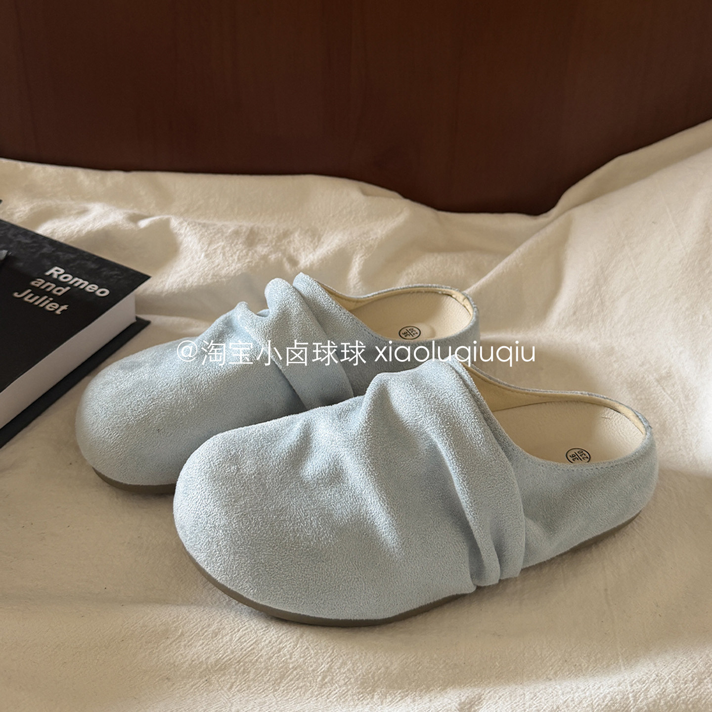 小卤球球韩系一脚蹬勃肯鞋鞋子女2026新款爆款厚底半拖鞋休闲单鞋