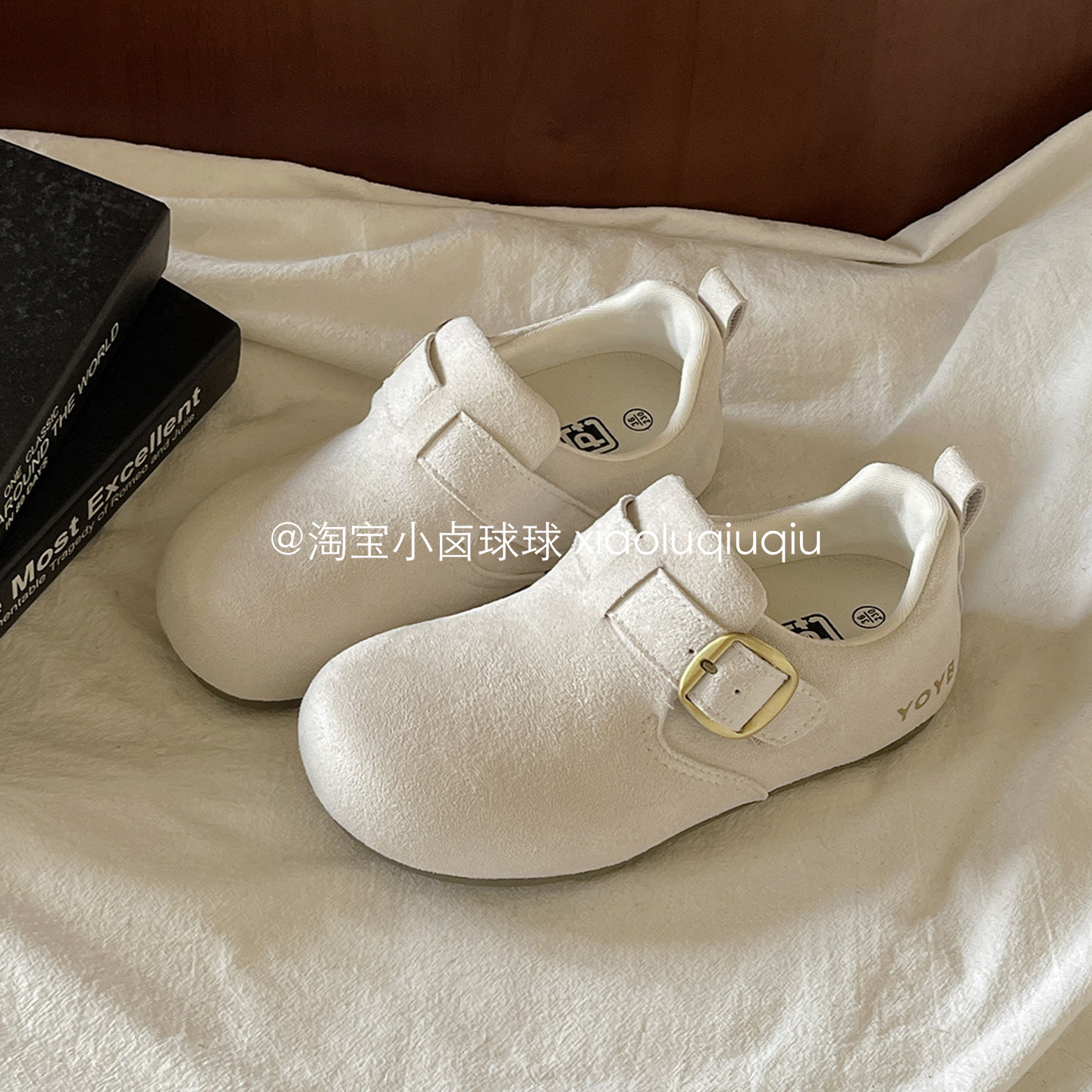 小卤球球 2026春季新款板鞋子女超火一脚蹬勃肯鞋全包百搭懒人鞋,女鞋,勃肯鞋/软木鞋,淘宝优惠券,粉丝福利购,淘宝优惠卷