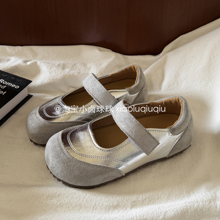 复古全包勃肯鞋鞋子女2026新款爆款夏季配裙子玛丽珍鞋魔术贴单鞋