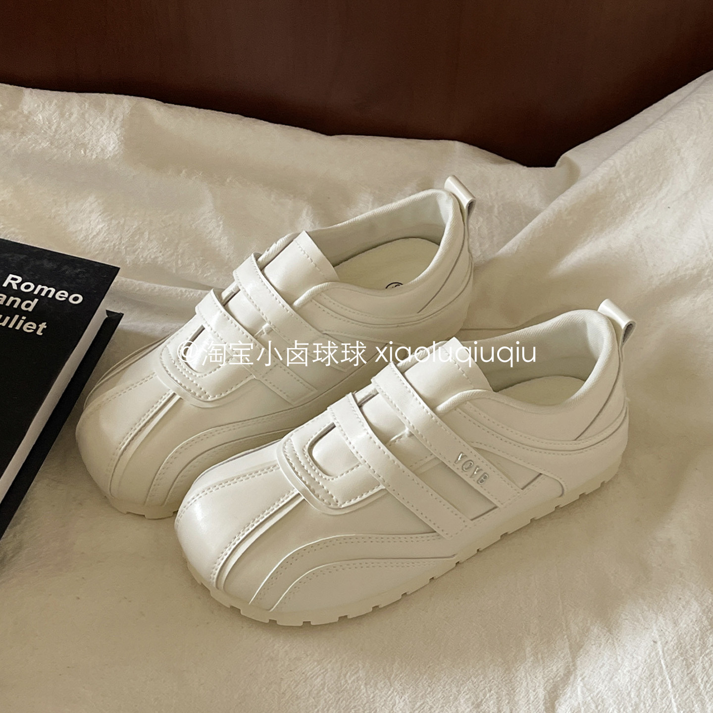 小卤球球韩系德训鞋厚底小白鞋2026年新款鞋子配阔腿裤的休闲板鞋,女鞋,时尚休闲鞋,淘宝优惠券,粉丝福利购,淘宝优惠卷