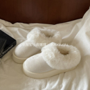 小卤球球雪地靴女冬季加绒2025新款休闲鞋厚底板鞋保暖时尚女鞋