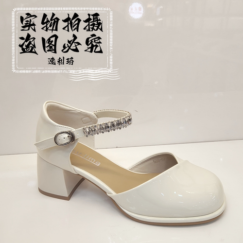 速利玛女鞋2026夏季新款时尚百搭女单鞋休闲女凉鞋女中空588-67