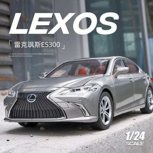 新款 盒装1:24轿车凌志ES300H合金男孩玩具仿真汽车模型