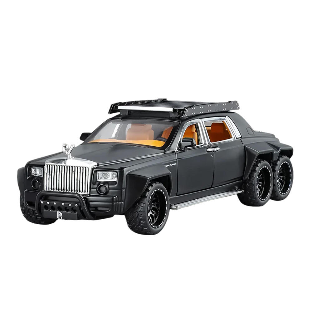 新款 KMM2盒装幻影6X6声光版1/32仿真儿童男孩合金车模型玩具