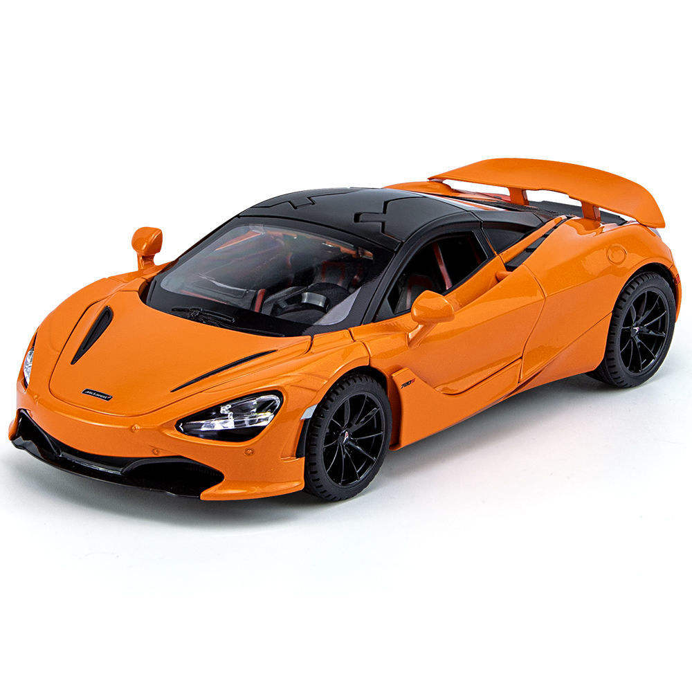 1:24迈凯伦720S车模超跑汽车模型合金敞篷赛车玩具车男孩热销