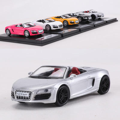 新款 SHADOW 1:64奥迪R8 V10 Spyder敞篷合金仿真汽车模型