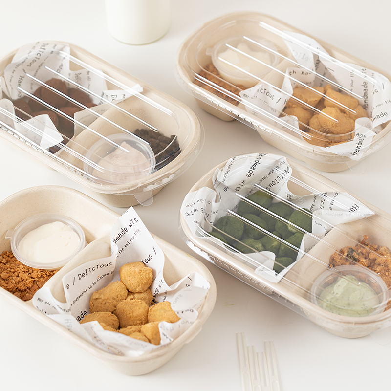 麻糍麻薯糯叽叽酱糯分格包装盒子