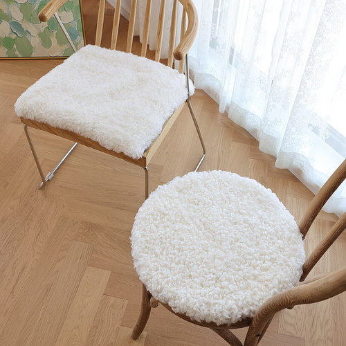 小沙纯羊毛河北纯羊毛坐垫椅垫