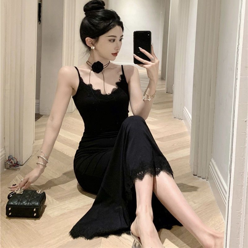 纯欲打底修身裙子长裙潮流女